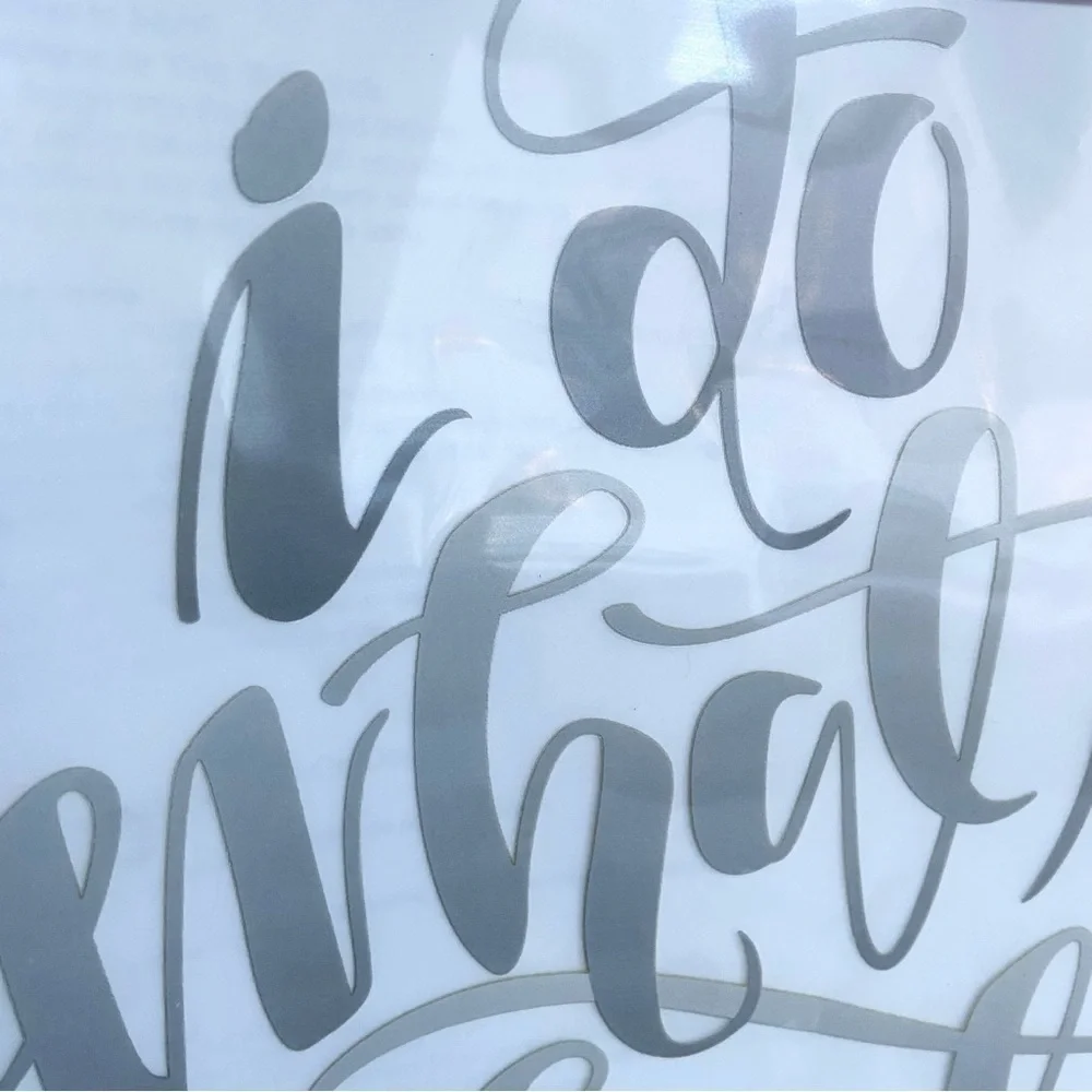 Cricut Iron On Designs- I Do What I Want For T-shirts, baby bodysuits, tote bags